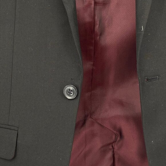 Topman Black Button Classic Blazer | Size 34 - Picture 4 of 6